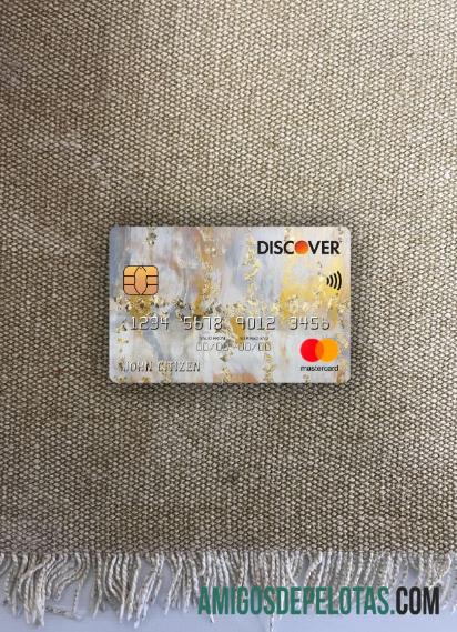 EUA Discover Bank Mastercard Photolook Front amostra